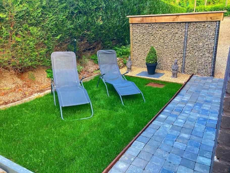 Vip Lounge Appartement Avec Jacuzzi Et Jardin Andenne Bagian luar foto